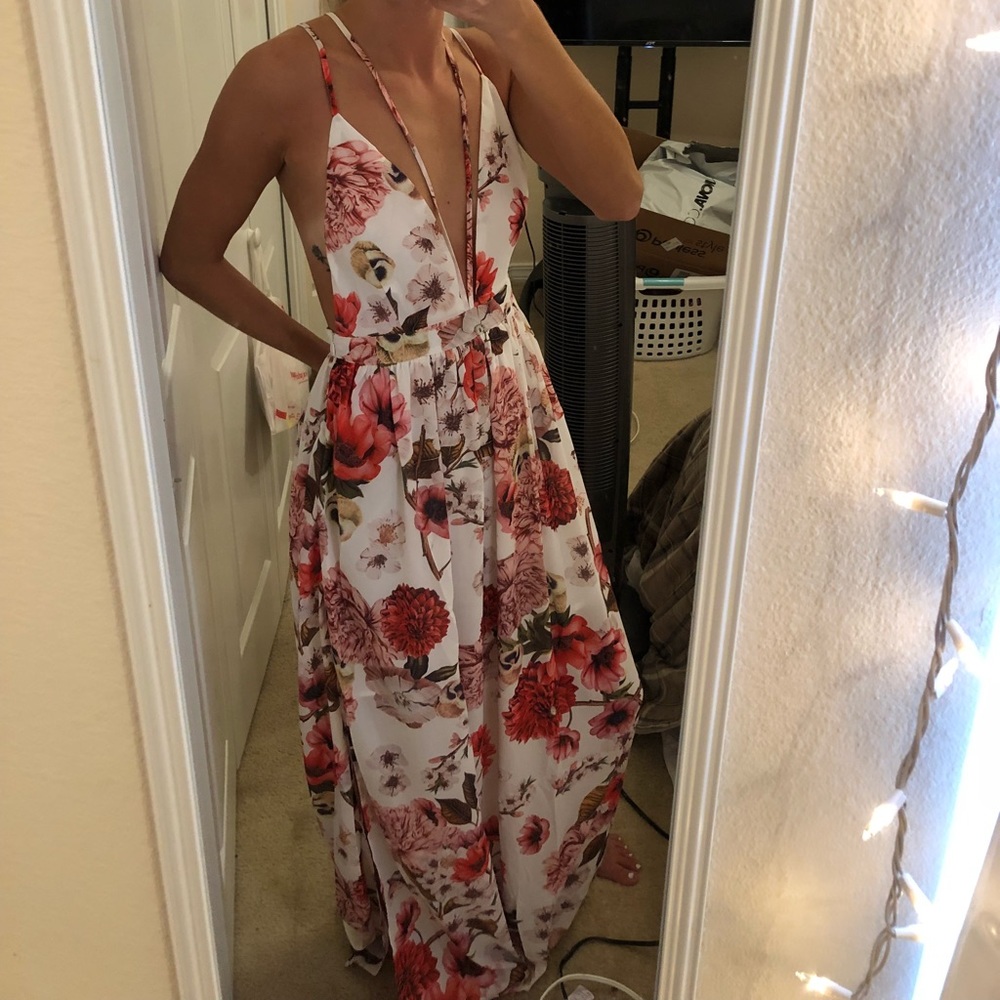 Beautiful dress with open back